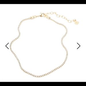 frasier sterling gold and diamond chain NWOT